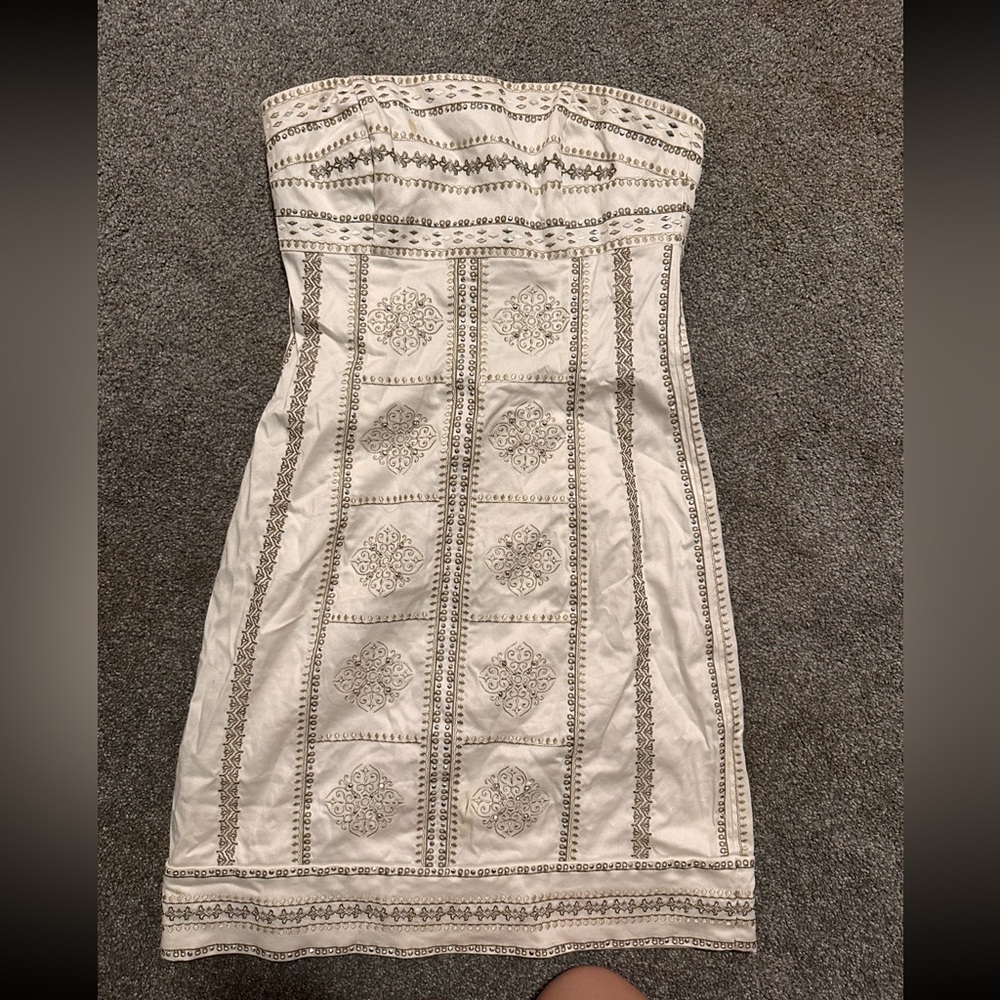 Gatsby-esque White House black market dress